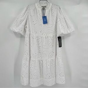 Tuckernuck x Cameron Eubanks Wimberly White Eyelet Lace Palmer Dress sz XXL NWT*